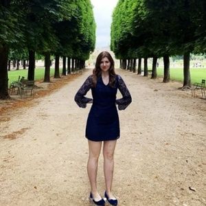 Lilly Pulitzer Felicity Navy Blue Lace Dress